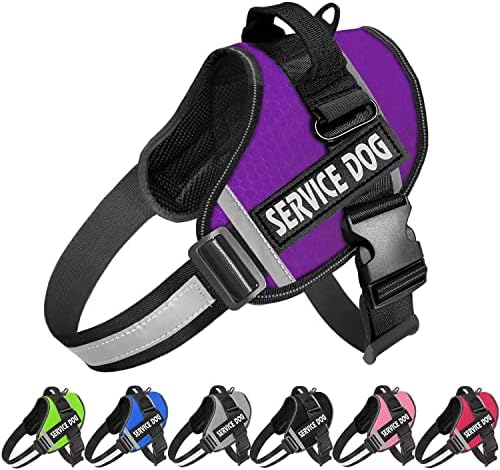 JSXD Dog Harness, No-Pull Service Dog Harness