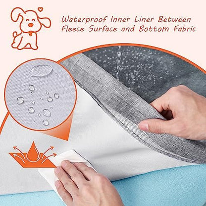 EHEYCIGA Large Washable Dog Crate Bed