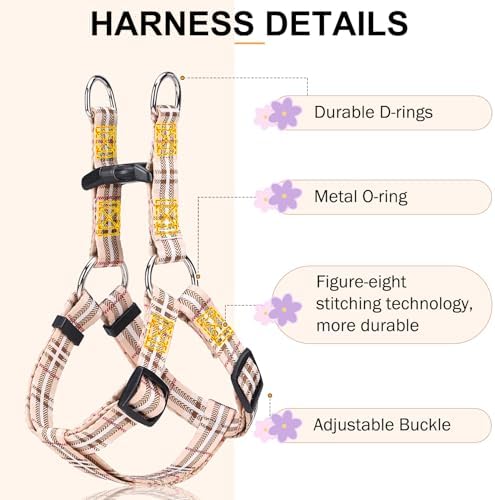 BEAUTYZOO No Pull Dog Harness and Leash Set