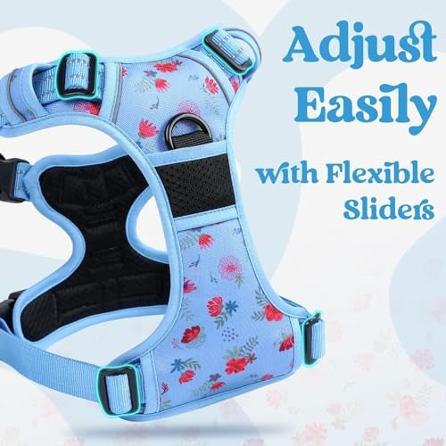 rabbitgoo Dog Harness for Large, Updated Easy On & Off
