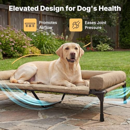 Veehoo Outdoor Elevated Dog Bed