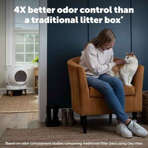 PetSafe ScoopFree SmartSpin Self-Cleaning Litter Box Bundle