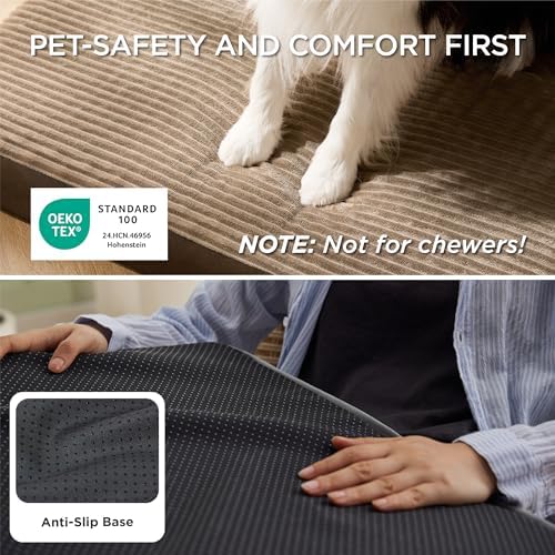 Bedsure ComfyFleece Dog Bed Medium Size Dog