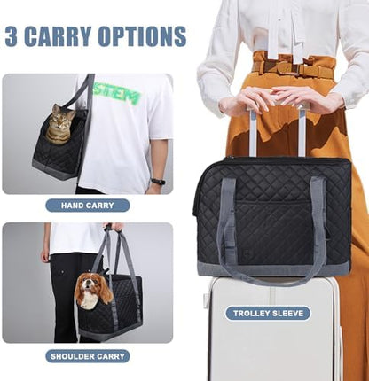 Dog Purse Carrier for Small Dogs, Soft Sided Pet Carrier