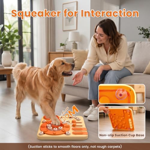 Dog Puzzle Toy, 4-Level Interactive Dog Toys
