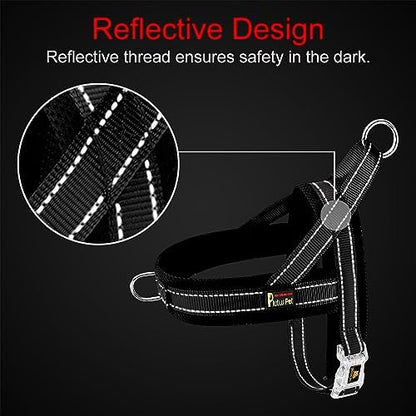 Plutus Pet No Pull Dog Harness for Medium Sized Dog, Breathable Mesh Padded
