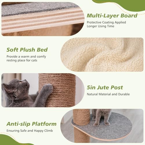 Cat Tree Floor to Ceiling, Cat Tower