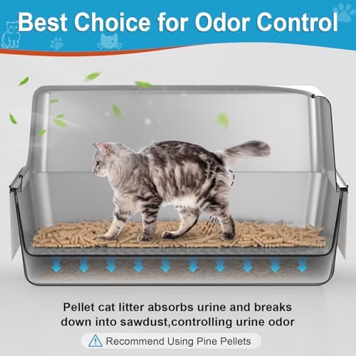 All Stainless Steel Sifting Litter Box