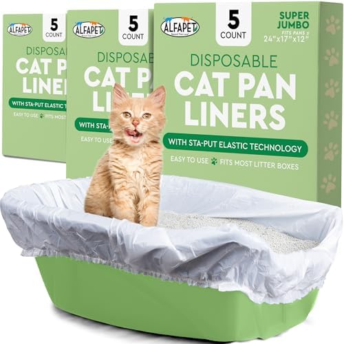 Alfapet Elastic Cat Litter Box Liners