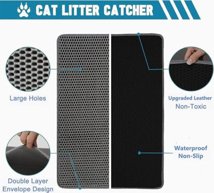 Honeycomb Large-Pore Cat Litter Mat