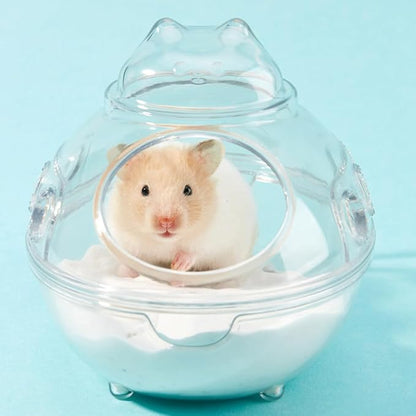 Hamster Bath Sand, 15.4lb Dust Free Desert Sand or Potty Litter Sand for Hamster Chinchillas Gerbil Syrian Mice Small Animals(White)