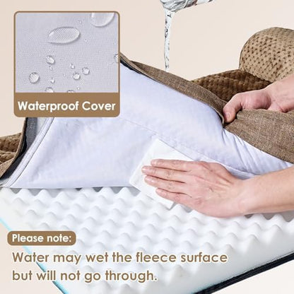 EHEYCIGA Extra Large Dog Bed Othorpedic, Memory Foam XL Dog Bed