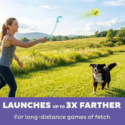 Outward Hound FlyFetch Launch-A-Ball Dog Ball Launcher Toy