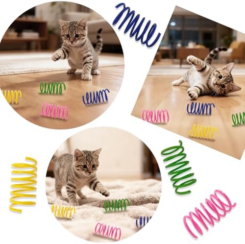 Cat Spring Toys 90 Pack, Interactive Toys