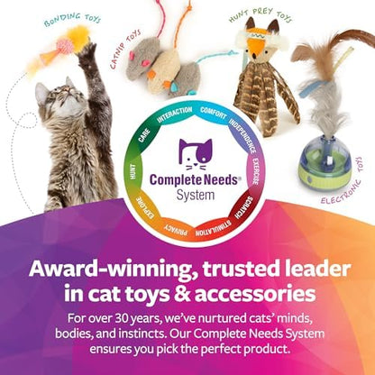 SmartyKat Chickadee Chirp Electronic Sound Cat Toy, Contains Catnip, Battery