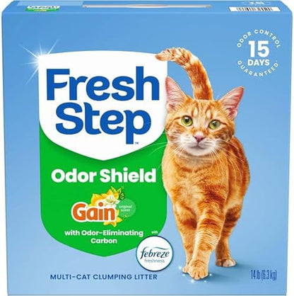 Fresh Step Odor Shield Multi Cat Clumping Cat Litter