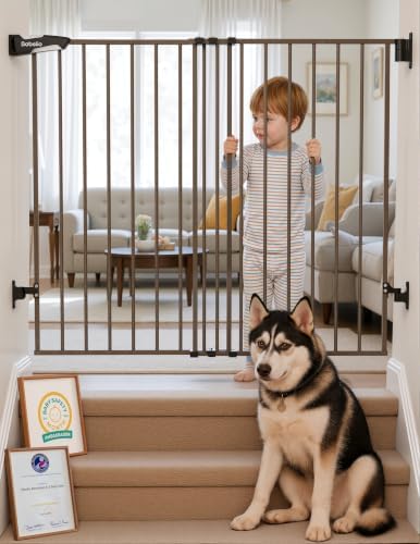 Babelio 34" Extra Tall No Bottom Bar Baby Gate