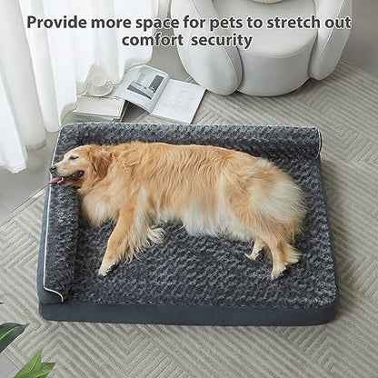 BFPETHOME Orthopedic Washable Dog Bed, Sleeping Couch