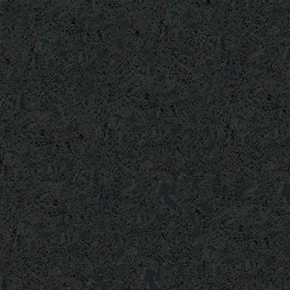 American Floor Mats 1/4in (7mm) Thick Solid Black 4' x 4' Heavy Duty Rubber Rolls, Protective Exercise Mats, Home Gym Rubber Flooring