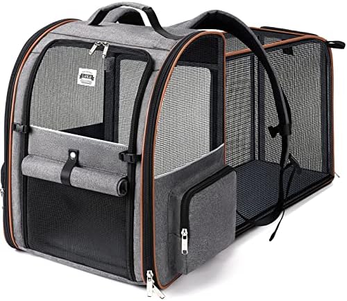 Extra Large Cat Backpack Carrier Expandable Pet Carrier Backpack