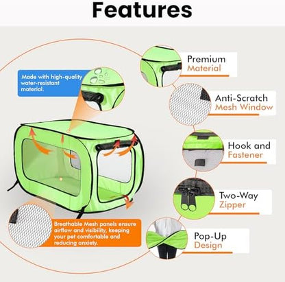 Portable Collapsible Pop Up Kennel