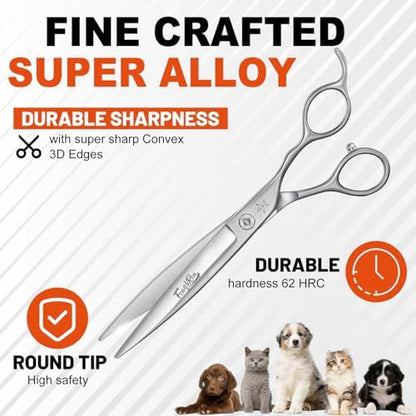 High-end Professional Dog Grooming Scissors Pet Grooming Shears 7 Inches