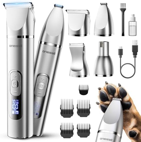 oneisall 4 in 1 Dog Grooming Kit