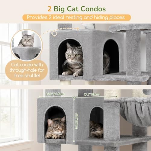 Globlazer 82in Extra Large Cat Tree Tower