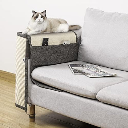Upgraded Cat Scratch Sisal Sofa Protector, Furniture Couch Protector from Cat