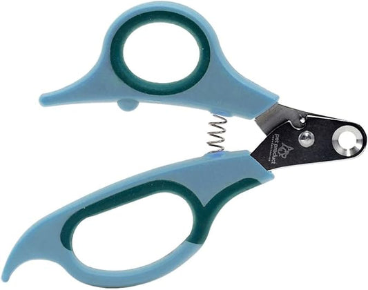 Zen Clipper Pet Nail Clipper for Dogs – Dog Nail Trimmer for Safer Pet Grooming Care - Clean, Quiet, and Easy-to-Use Stainless Steel Claw Trimmer - (5mm Hole)