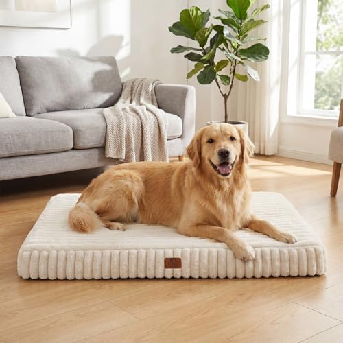 Orthopedic Dog Bed for Medium Dog, Waterproof Washable Pet Bed for Crate