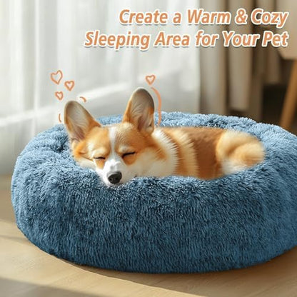 JOLLYVOGUE Calming Small Dog & Cat Bed