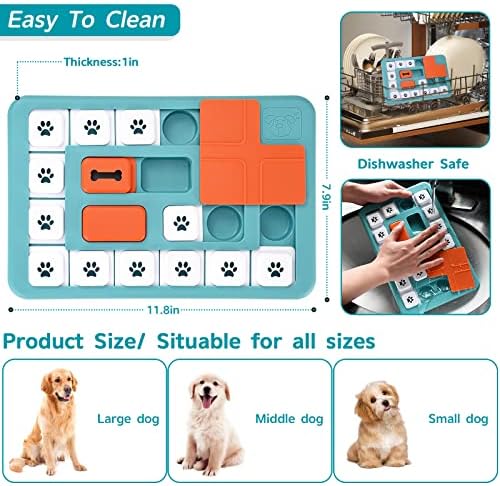 FOXMM Dog Puzzle Toys