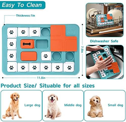 FOXMM Dog Puzzle Toys