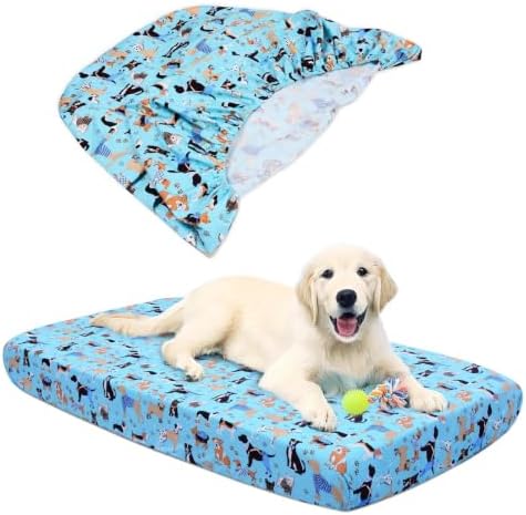 Dog Bed Covers Replacement Washable Elastic Edged 36" x 27" x 6"