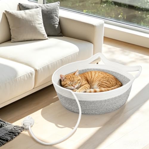 Cat Bed, Cotton Rope Instinct Basket