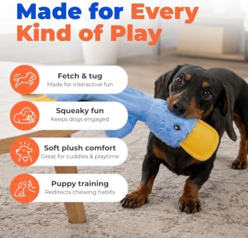 Best Pet Supplies Interactive Squeaky Dog Toy