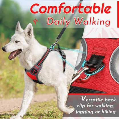 Eagloo Dog Harness for Large Dogs, No Pull Pet Vest