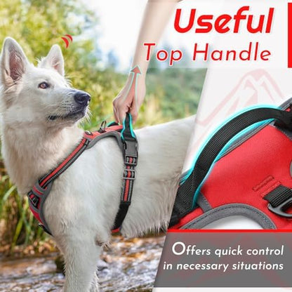 Eagloo Dog Harness for Large Dogs, No Pull Pet Vest