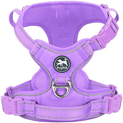 PoyPet No Pull Dog Harness, Reflective Vest