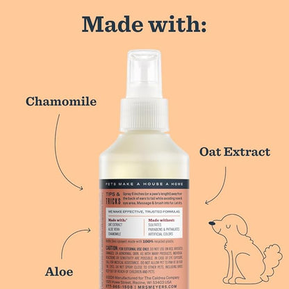 MRS. MEYER'S Clean Day Dog Deodorizing Spray, White Peach Scent, 8oz