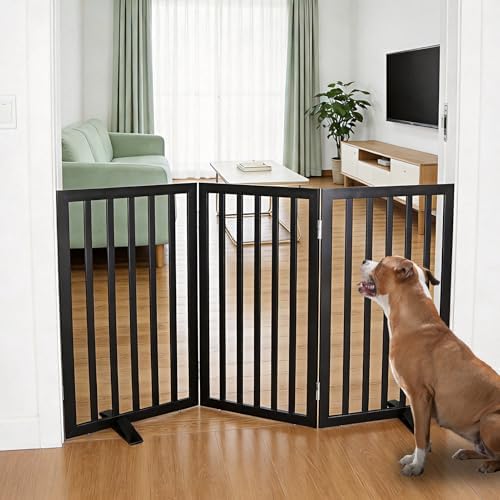 ZJSF Freestanding Indoor Dog Gate