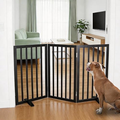 ZJSF Freestanding Indoor Dog Gate