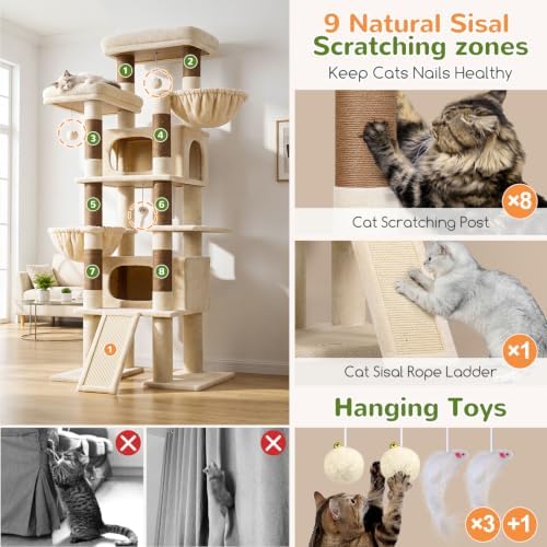 Globlazer Giant Tall Heavy Duty Cat Tower
