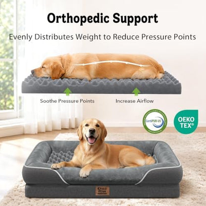 Chez Paw Waterproof Orthopedic Dog Bed