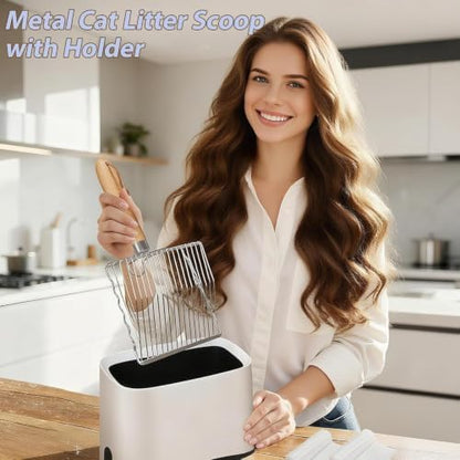 Metal Sifting Cat Litter Scoop