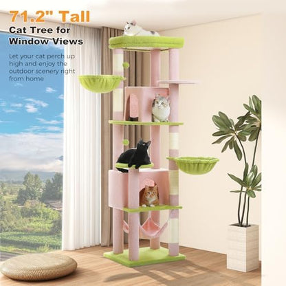 MUTTROS 71.2" Tall Cat Tree