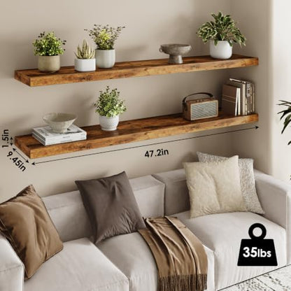 Fixwal Floating Wall Shelves for Decor