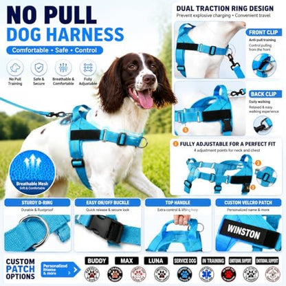 Adjustable Dog Harness No Pull
