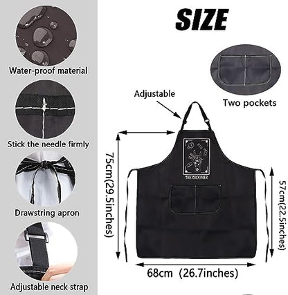 JXGZSO Pet Grooming Apron Dog Groomer Apron The Groomer Sign Apron Dog Stylist